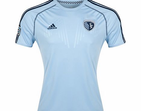 Sports Licensed Division of the adidas Group LLC Sporting Kansas City Training Jersey Lt Blue