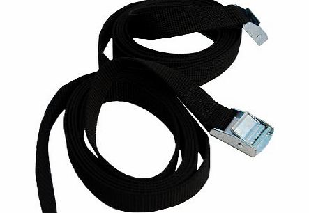 Sportube Roof Rack Tie Down Straps - Black