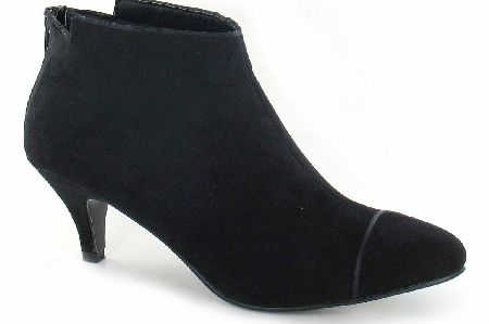 SPOT ON Black Ankle Boot