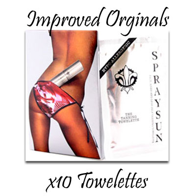 Spraysun Improved Original Towelettes 10