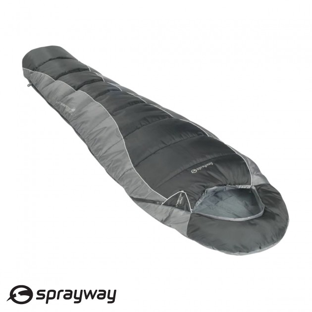 Challenger 350 Sleeping Bag - Black/Grey
