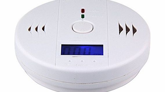 Spring Electric Carbon Monoxide Warning Detection Alarm with LCD Display