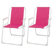 Spring Tension Chair, Pink - Twin Pack