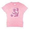 Spunky `Gothic Superstar` Girls Panel T-Shirt - Pink