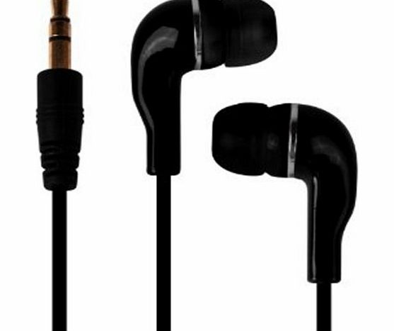 Spyrox (Black) Sony Xperia E1 Ultra Base MP3 3.5mm Jack In-Ear Bud Earphones Headphones By Spyrox