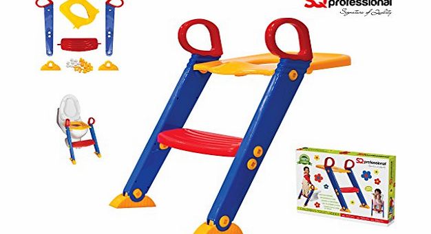 SQ Professional Fun Training Toilet Seat with Steps
