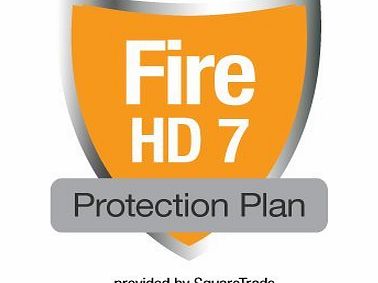 SquareTrade 2-Year Protection Plan plus Accident Protection for Fire HD 7 (4th Generation), UK customers only