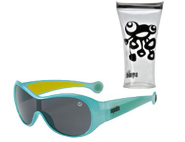 Squids Turquoise Floating Sunglasses