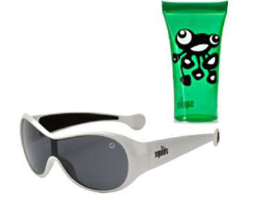 White Floating Sunglasses