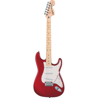 By Fender Standard Strat Maple Neck Candy Apple Red