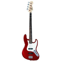 Squier Standard Jazz Bass RW- Candy Red