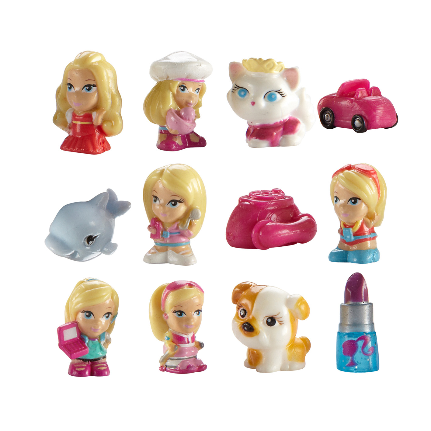 Squinkies - Barbie 12pc Bubble Pack - Series 3