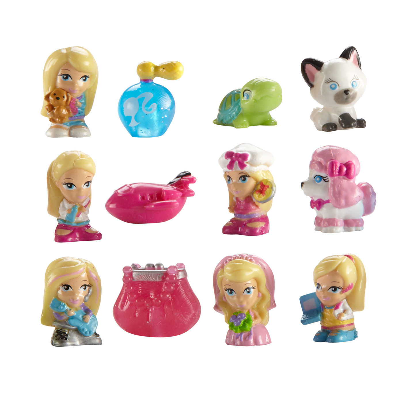 Squinkies - Barbie 12pc Bubble Pack - Series 4