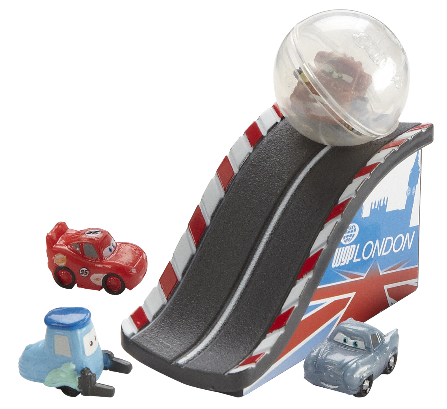 - Cars - 4pc With Ramp