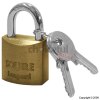 Squire Leopard 24mm Solid Brass Padlock With 2