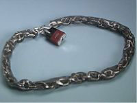 Ss50S/G3Pr Hi Security Lock and Chain Set