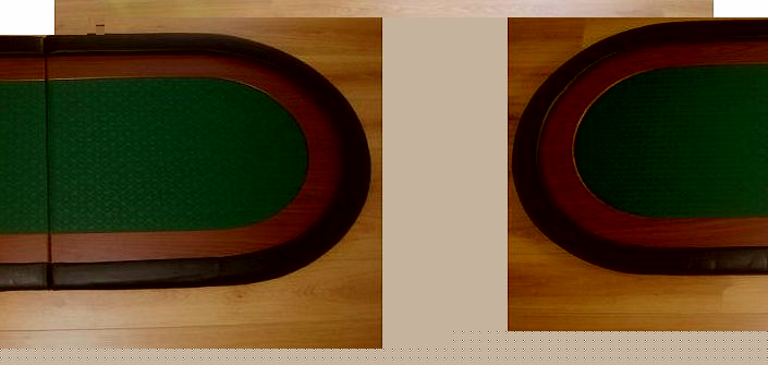 Squirrel Poker Green Folding Poker Table Top 10 Seater With Wood Effect Racetrack Casino Texas Hold Em