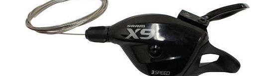 SRAM X9 Left Hand 3 Speed Bearing Trigger Shifter
