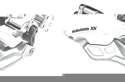 SRAM Xx High Clamp Front Derailleur