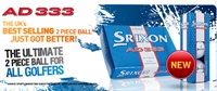 Srixon Ad333 Golf Balls (dozen) SRAD333