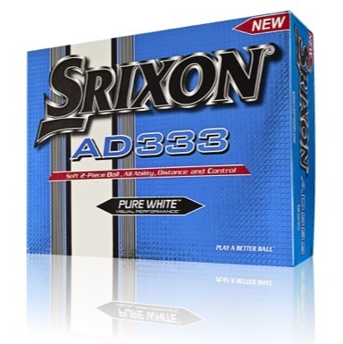 Srixon AD333 Golf Balls Pure White