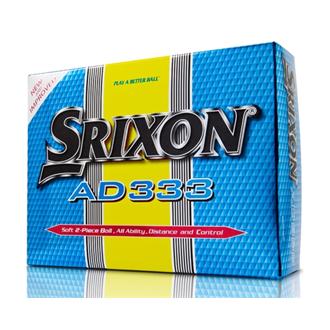Srixon AD333 Yellow Golf Balls (12 Balls)