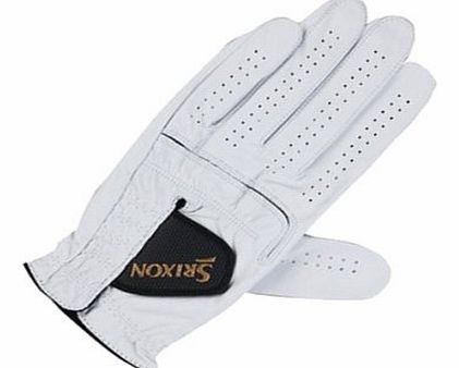 Srixon Mens 2009 Leather Golf Glove (Left Hand) - White, Small