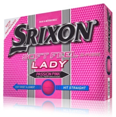 Srixon Soft Feel Ladies Golf Balls Pink