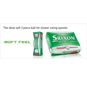 srixon Soft Feel Mens Golf Balls - 1 Dozen