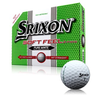 Srixon Soft Feel White Golf Balls (12 Balls) 2013