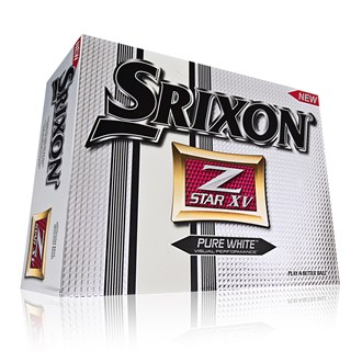 Srixon Z-Star XV Pure White Golf Balls (12