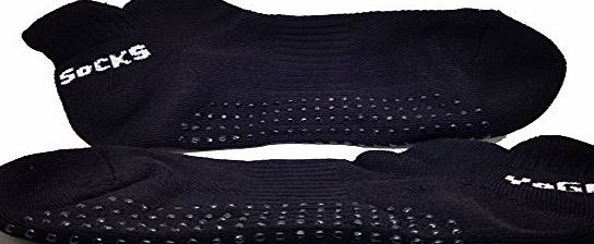 SSG Professional Women Pilates Fitness Excercise Yoga Silica Black Sports Socks