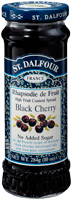 ST Dalfour Fruit Spread Black Cherry 284g Jar