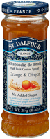 ST Dalfour Fruit Spread Orange and Ginger 284g Jar