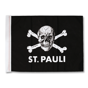 St Pauli Skull Flag 30cm x 40cm