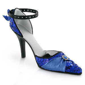 St Tropez Electric Blue Ear Ring Shoe