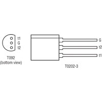 ST Z0103MA 1A 600V 5MA TO-92 TRIAC (ST) RC