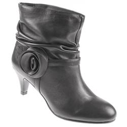 Staccato Female Bel1016 Leather Upper Leather Lining Boots in Black, Burgundy