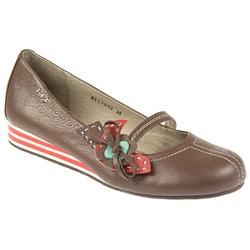 Female Bel7063 Leather Upper Leather Lining Casual in Brown