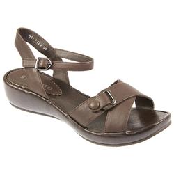 Female Bel7124 Leather Upper Leather Lining Casual in Dark Brown