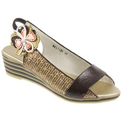 Staccato Female Bel7135 Leather/Other Upper Leather/Other Lining Comfort Sandals in Brown Patent