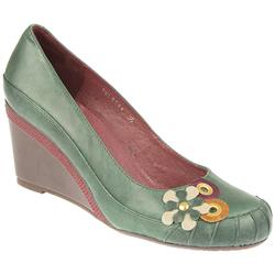 Female Bel8044 Leather Upper Leather Lining Comfort Small Sizes in Green