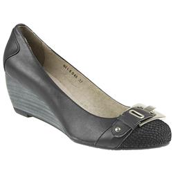 Female Bel8046 Leather Upper Leather Lining Comfort Small Sizes in Black, Tan