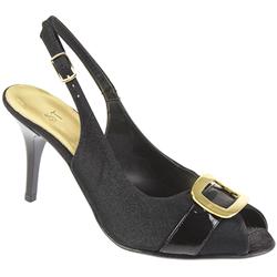 Staccato Female Stzod802 Textile Upper Other/Leather Lining Comfort Sandals in Black, Pewter