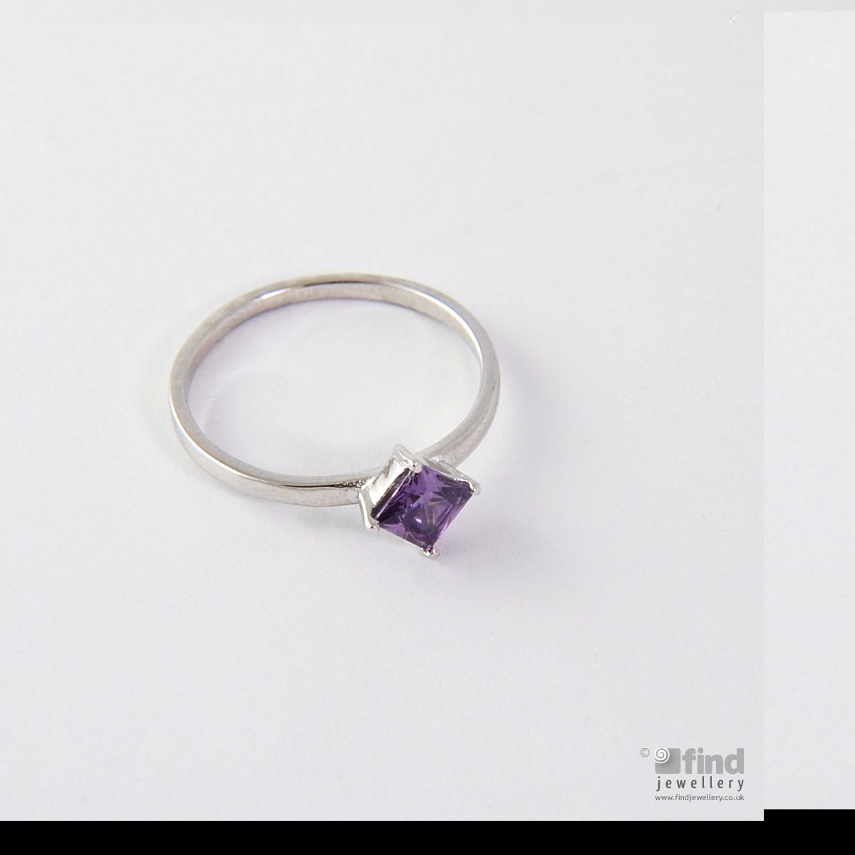 Stack Rings Indigo CZ Sterling Silver