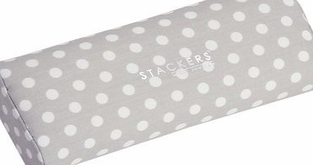 Stackers by LC Designs STACKERS ACCESSORY Grey Polka Dot Bracelet and Watch Pad STACKER Accessory for Duck Egg Blue STACKER Jewellery Boxes