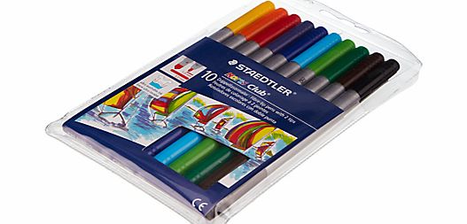 Staedtler Felt Tip Pens, Multi, Pack of 12