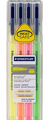 Staedtler Triplus Highlighter Pens, Pack of 4