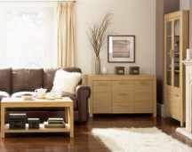 3-door glazed wall unit