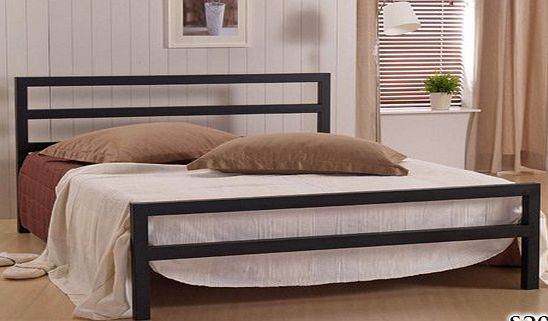 Stag Stores BRAND NEW 4ft 6 METAL BLACK DOUBLE SIZE BED FRAME